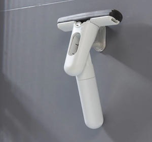 Desktop Plastic <b>Pole</b> Water-spraying Mop Easy Cleaning No Hand Washing Required Suitable for Kitchen Bathroom Toilet Glass - Product Image 5