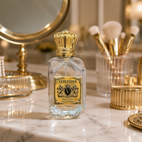 Étiquettes de marque incurvées imprimées avec logo personnalisé pour les flacons de parfum, l'aromathérapie et les emballages cadeaux de bougies parfumées, 300 pièces, modèle RN-022