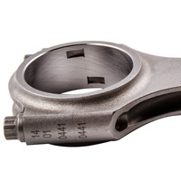 Maxpeedingjoran Pancing 4g63, Batang Penghubung 4G63 untuk Mitsubishi Eclipse Laser EVO 4g63 Awal 1 2 3 4340, Baja Tempa 150Mm H Beam Conrod