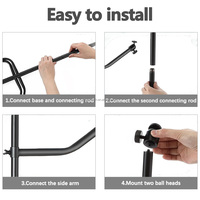Support de caméra Trail Support de caméra de jeu réglable à 360 ° avec connexion filetée 1/4 "20