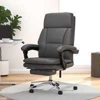 2025 Usine En Gros Mobilier De Bureau Ergonomique Inclinable De Direction Patron Chaises De Luxe Noir En Cuir Pu Chaise De Bureau