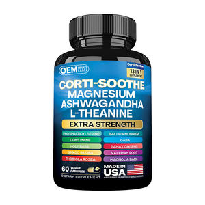 Corti-Soothe Complément pour le Cortisol 60 Gélules avec Magnésium L-Théanine Ashwagandha Phosphatidylsérine pour la Gestion du Cortisol - Product Image 6