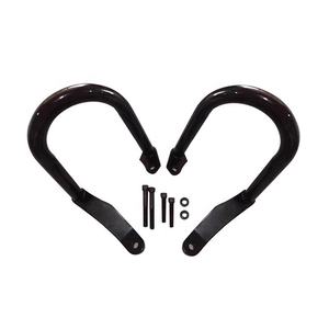 Saddlebag สีดำเงาบาร์กันกระแทกสไตล์คลับรถตกพอดีกับ HD เคสป้องกันด้านข้างสำหรับไรเดอร์ต่ำ - Product Image 3