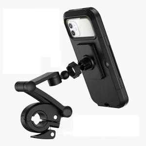 Support de téléphone portable réglable pour extérieur, facile <span class=keywords><strong>à</strong></span> installer, étanche, avec écran tactile, universel, pour guidon de vélo - Product Image 4