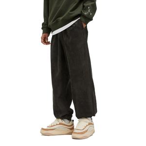 Custom Multi Color Suede High Quality Pants for <b>Men</b> Straight <b>Baggy</b> Fit Causal Streetwear <b>Men's</b> <b>Trousers</b> - Product Image 3