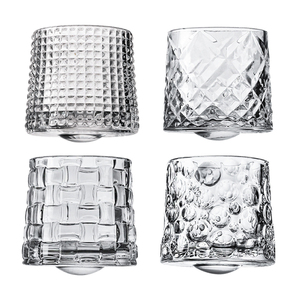 Nuovo Design Creativo 2025: Bicchiere da Whisky in Stile Vintage da 190ml con Incisioni, Bicchiere Rotante per <span class=keywords><strong>Brandy</strong></span> e Liquori - Product Image 5