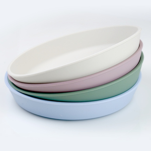 经典风格食品级硅胶婴儿碗盘餐具学步儿童训练定制彩色晚餐吃凯泰利来样定做/ODM - Product Image 6