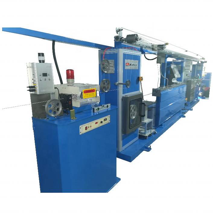 HH-25mm ETFR / FEP / PFA Wire And Cable Extrusion Machine 0.25-1.5mm
