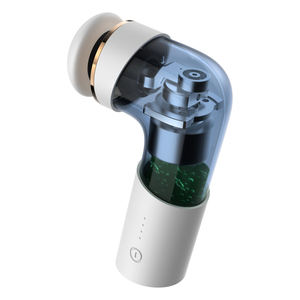 Personalizar o logotipo Fisioterapia Equipamento <span class=keywords><strong>Wellness</strong></span> Eco-Silicon Fascia Massagem Gun Deep Tissue Percussão Massage Gun com 4 Ele - Product Image 4