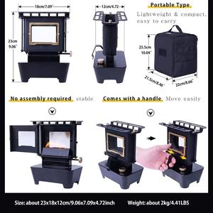 ZT-028 Huile spéciale portable en acier inoxydable pour lampes à pétrole et réchauds de camping pour activités de plein air et randonnée - Product Image 5