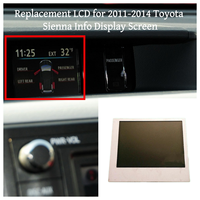 LQ035Q5DG11 3.5'' QVGA 320*240 TFT LCD untuk Layar Informasi Tampilan Atas Toyota Sienna 2011-2014, Layar Dasbor Tengah untuk Sharp