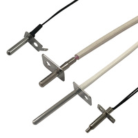 Nouvelle arrivée sonde de capteur en acier inoxydable 5*30MM capteur de température RTD PT100 étanche
