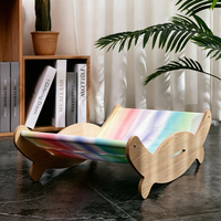 USMILEPET Lit pour animaux de compagnie en gel PVC premium, matelas carré apaisant pour chats d'intérieur et petits chiens
