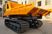 Mini-dumper sur chenilles LXYS-11 de 1 tonne pour la construction et l'agriculture