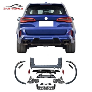 RUNZE New <b>Car</b> Body Kit Plastic Front/Rear Bumper Tow <b>Hook</b> Wheel Eyebrow Rear Lip for G05 2019 Upgrade - Product Image 5