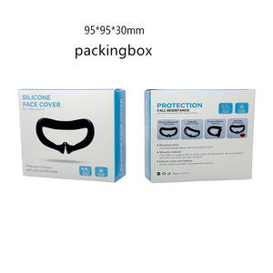 Máscara facial VR de silicona a prueba de luz para Meta <span class=keywords><strong>Quest</strong></span> 3 Interfaz de accesorios Máscara a prueba de sudor Reemplazo de cojín facial - Product Image 2