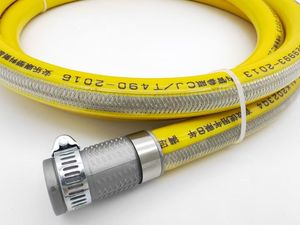 Tuyau de <span class=keywords><strong>gaz</strong></span> GPL tressé en PVC, haute pression, renforcé par fil, <span class=keywords><strong>flexible</strong></span>, antidéflagrant, durable, service de découpe - Product Image 3