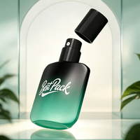 Flacon de parfum vide de luxe en verre 30ml 50ml 100ml avec pompe pulvérisatrice, emballage cosmétique avec boîte cadeau