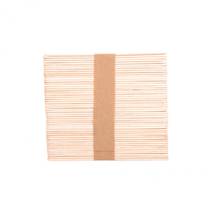 Wooden Ice Cream Sticks Eco-Friendly Disposable Craft Supplies for Kids Home Decor &amp; Art Projects <strong>LP</strong> <strong>Brand</strong> - Product Image 1