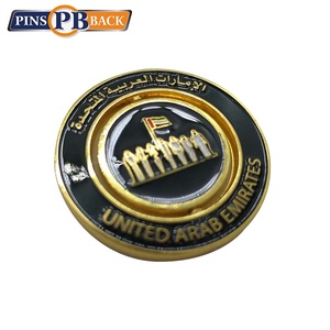 价格合理的定制双层珐琅金属铁锌合金挑战硬币 - Product Image 6