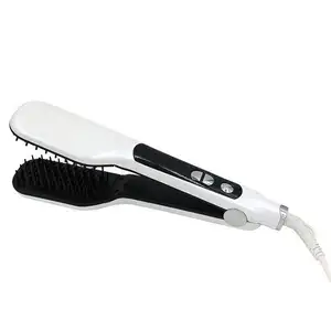 Wholesale ptc heating element hair comb straightener 450 flat irons