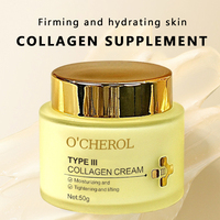 Crème et lotion au collagène pour le visage Ingrédients hydratants rajeunissants et raffermissants pour les soins du visage