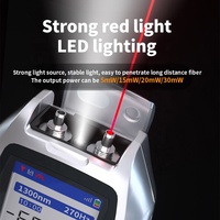 BYXGD Y9 Testeur de Câbles Optiques Multifonctionnel OPM avec VFL, Testeur de Câbles RJ45, Pointeur Laser Haute Puissance, Outils de Fibre Optique, Compteur de Puissance