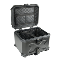 F2-moto Coffre en aluminium pour moto, Top Case, Boîte arrière, Boîte de livraison pour moto 45L 55L 65L 85L 100L