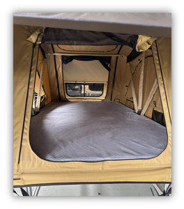 Sunday Campers 4X4 Calidad Plegable Exterior Shell Roof Top Carpa Tipo Extendido Camping Soft Rooftent - Product Image 5