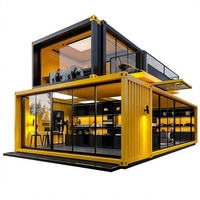 Meilleure Offre Conteneur Maritime Personnalisable 20ft 40ft pour Maison, Bureau, Café, Boutique, Stand Commercial, Appartement, Magasin – Logo et Couleur au Choix