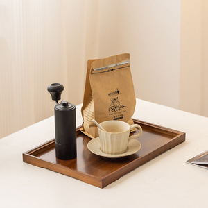 Walnut Wood Rectangular <b>Tea</b> <b>Tray</b> 22x14x2.5 Cm For Home <b>Tea</b> Serving - Product Image 2
