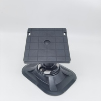 Support rotatif à 360 degrés en PVC pour sondeur de pêche, universel pour bateau pneumatique, kayak, surf, support électronique pour sonar