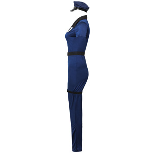 Costumi da Palcoscenico per Bar Halloween Cosplay Giochi <span class=keywords><strong>di</strong></span> Ruolo <span class=keywords><strong>Divisa</strong></span> da Poliziotta per Donna Uniforme da <span class=keywords><strong>Polizia</strong></span> Costume Sexy da Agente <span class=keywords><strong>di</strong></span> <span class=keywords><strong>Polizia</strong></span> - Product Image 3