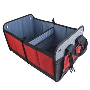 High Quality Folding Collapsible <b>Waterproof</b> Polyester Car Back Seat Trunk Grocery <b>Storage</b> Organizer <b>Box</b> - Product Image 1