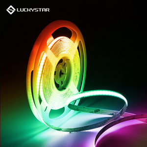 Mật Độ Cao RGB Dots-Free <span class=keywords><strong>Led</strong></span> Strip Ánh Sáng <span class=keywords><strong>COB</strong></span> 624 Chips Dimmable Linh Hoạt <span class=keywords><strong>Led</strong></span> <span class=keywords><strong>COB</strong></span> <span class=keywords><strong>Led</strong></span> Strip Lights - Product Image 2