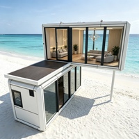 Prêt à être expédié : Cabane de vacances Apple de 20 pieds avec salle de bain privée et kitchenette, certifiée AS, maisonnette modulaire de luxe pour Airbnb