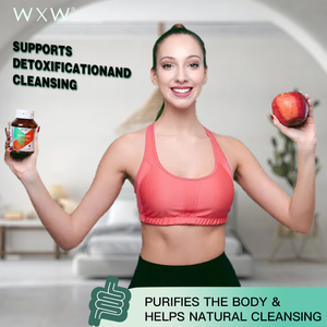 Capsules de gestion du poids OEM de haute qualité avec vinaigre de cidre de pomme brûleur de graisse favoriser la digestion capsules de nettoyage du côlon - Product Image 3