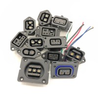 Prise de charge étanche IP67 pour batterie de vélo électrique M3 2+3 broches 60A 65A, adaptateur de décharge pour batterie lithium Niu N1S M1/U1/N1