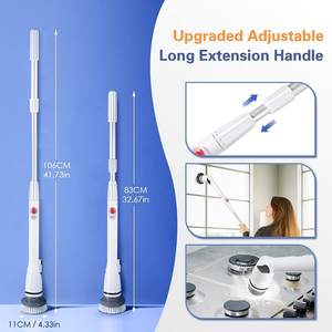 <span class=keywords><strong>Cepillo</strong></span> de limpieza eléctrico giratorio, <span class=keywords><strong>cepillo</strong></span> de limpieza inalámbrico con 3 <span class=keywords><strong>cabezales</strong></span> reemplazables, 2022 - Product Image 2