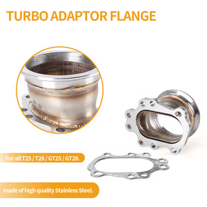Adaptador de brida para turbocompresor de 3 pulgadas con junta para T25 T28, ajuste universal - Product Image 3