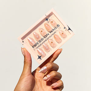 Prensa de flores 3D para uñas, prensa de uñas flash para uñas de almendra, taladro de uñas, uñas acrílicas, arte de uñas, Uñas postizas con pegamento, suministro de belleza - Product Image 4