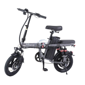 Bicicleta Eléctrica Urbana de 14 Pulgadas, Suministro de Fábrica, Batería de Litio de 48V 10AH para Adultos, Bicicleta Eléctrica Plegable - Product Image 1