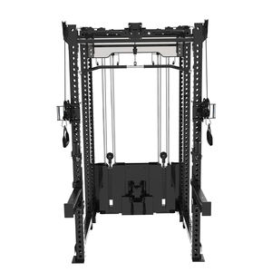 ホームジムパワートレーニングラック多機能パワーケージラットプルダウン＆ローロウウェイトジムスクワットパワーラック（ケーブル付き） - Product Image 6