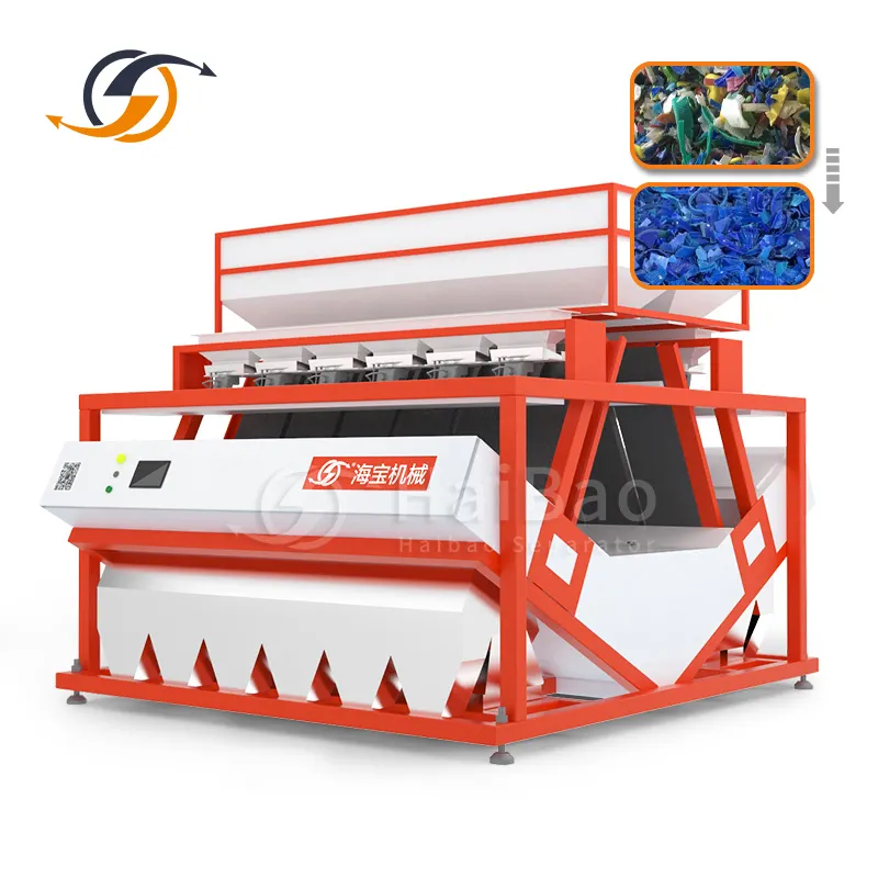 Landbouwmachines Kleur Sorter Machine/Plastic Kleur Sorter/Optische Kleursorteerder Afval Behandeling Machines