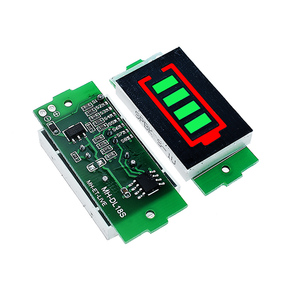 1S - 4S-8S Mô-đun Chỉ Báo Dung Lượng Pin Lithium 3.7V Đơn 4.2V Hiển Thị Màu Xanh Xe Điện Kiểm Tra Năng Lượng Pin Li-ion - Product Image 5