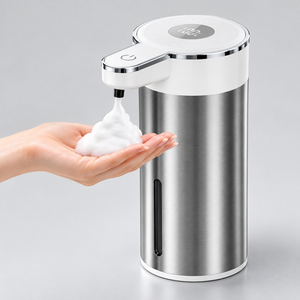 Dispensador de Jabón Automático Sin Contacto de Acero Inoxidable 304 de Alta Calidad, Montaje en Pared o Sobremesa, Venta Directa de Fábrica - Product Image 1