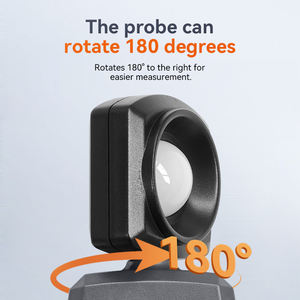 Luxmètre numérique LODESTAR LD383, mesureur d'éclairement portable, mesureur de température ambiante avec une plage allant jusqu'à 200 000 lux - Product Image 4