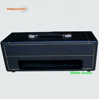 Boîtier d'amplificateur de guitare Mable Audio MACL0037 noir en Tolex pour amplificateur de tête DIY