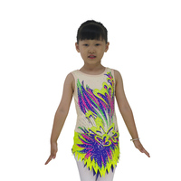 Justaucorps de gymnastique spandex personnalisé prix usine pour filles collants d'entraînement de danse de ballet vêtements de sport