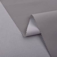Tela Laminada de Nailon Transpirable con Revestimiento de PU, 20D 90G, Ligera, Resistente a Desgarros, con Diseño de Rejilla, para Prendas Softshell, Precio Competitivo